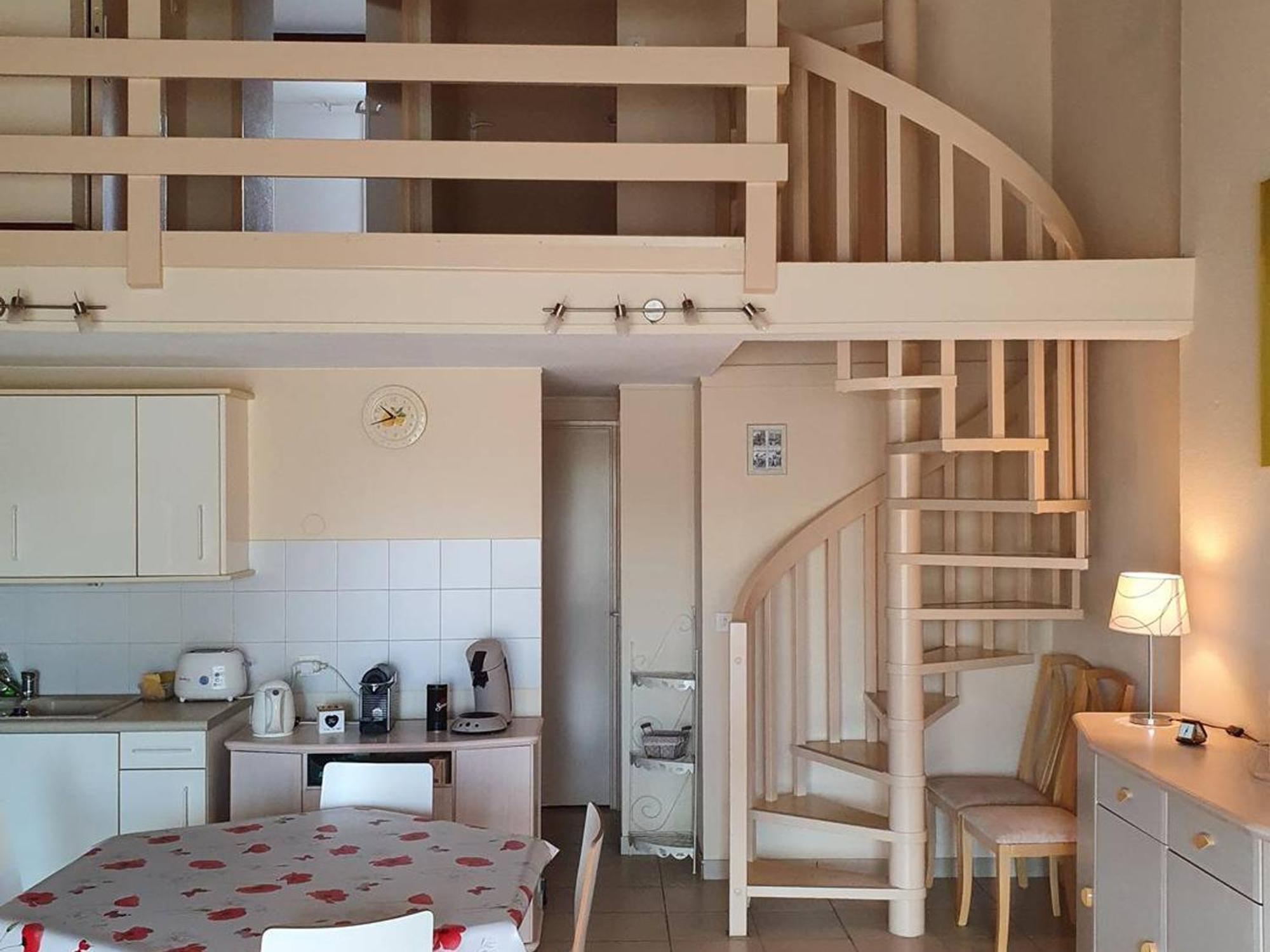 Apartment Duplex Climatise, Quartier Richelieu, Proche Plages, Garage, Cap D'agde - Fr-1-749-18
